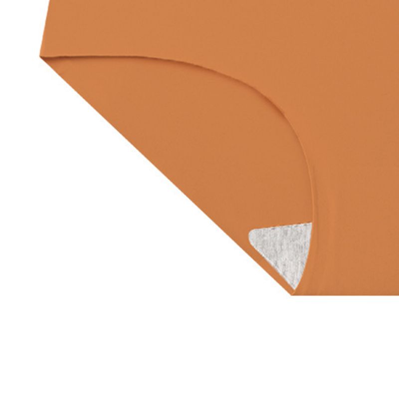 Women Solid Color Comfortable Antibacterial Briefs
