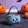 Flexible Ghost Plush Bag Handheld Pumpkin Candy Bucket Halloween Candy Bag  Dessert Making