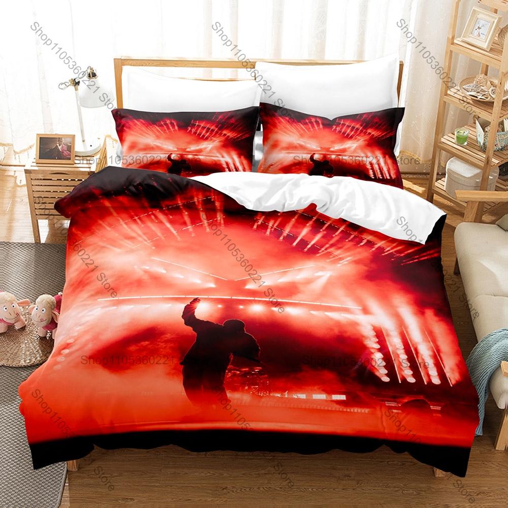 Popular Rapper NF Hope Duvet Cover + 2 Pillowcases, Vivid Album Cover Design Bedding Set All Season Use for Hip Hop Enthusiasts