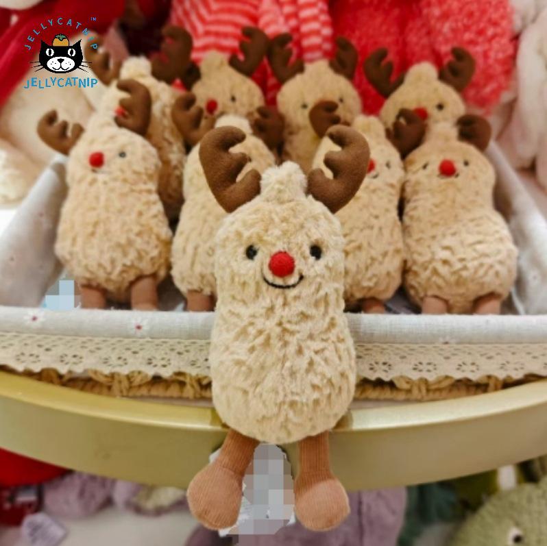Jellycat-Style Moose Plush Toy - Little Peanut Christmas Gift