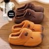 Couple Women Waterproof Cotton Slippers Fleece Lined Warm Home Winter