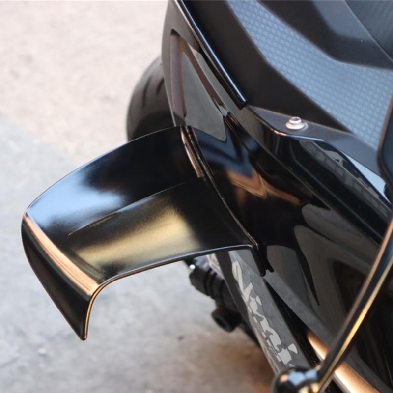 1 Pair Motorcycle Modified Winglets Spoiler Aerodynamic Wing Kit Motorcycle Accessory Side Fairing Winglets Wind Wing