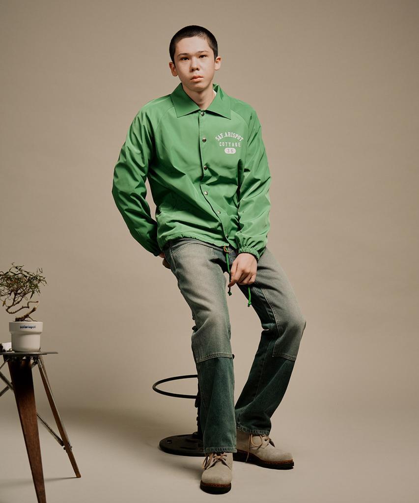 SAFARISPOT Country Farmer Coach Jacket (Green)
