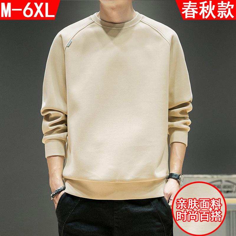 Fleece Sweater Men S Winter Long-Sleeved T-Shirt Men S Autumn And Winter Thickened Top Autumn And Winter Warm Bottoming Shirt Men S Clothing M хаки