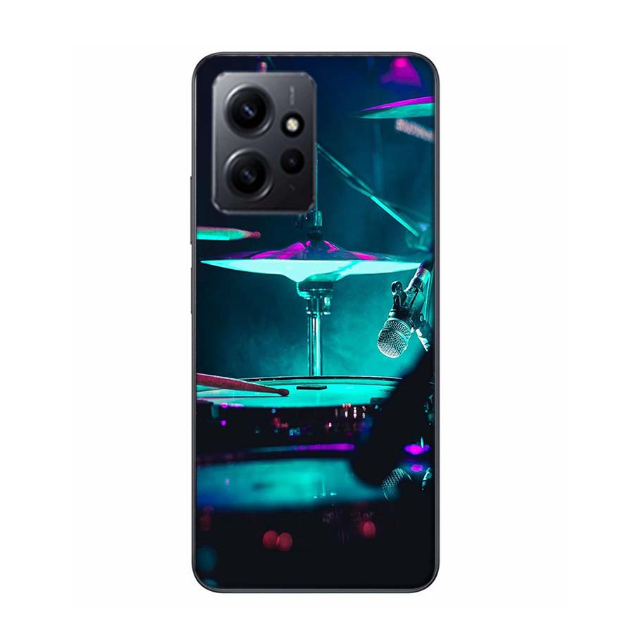 Drum Drummer Music Dj Phone Case For Redmi 12 13C 12C 15C 9 10 10C Note 13 Pro Plus 14 15 Pro 9T 9C 9A TPU Soft Cover Clear Cell