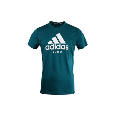 adidas T Shirt Unisex Green White ADICTJ-GRW