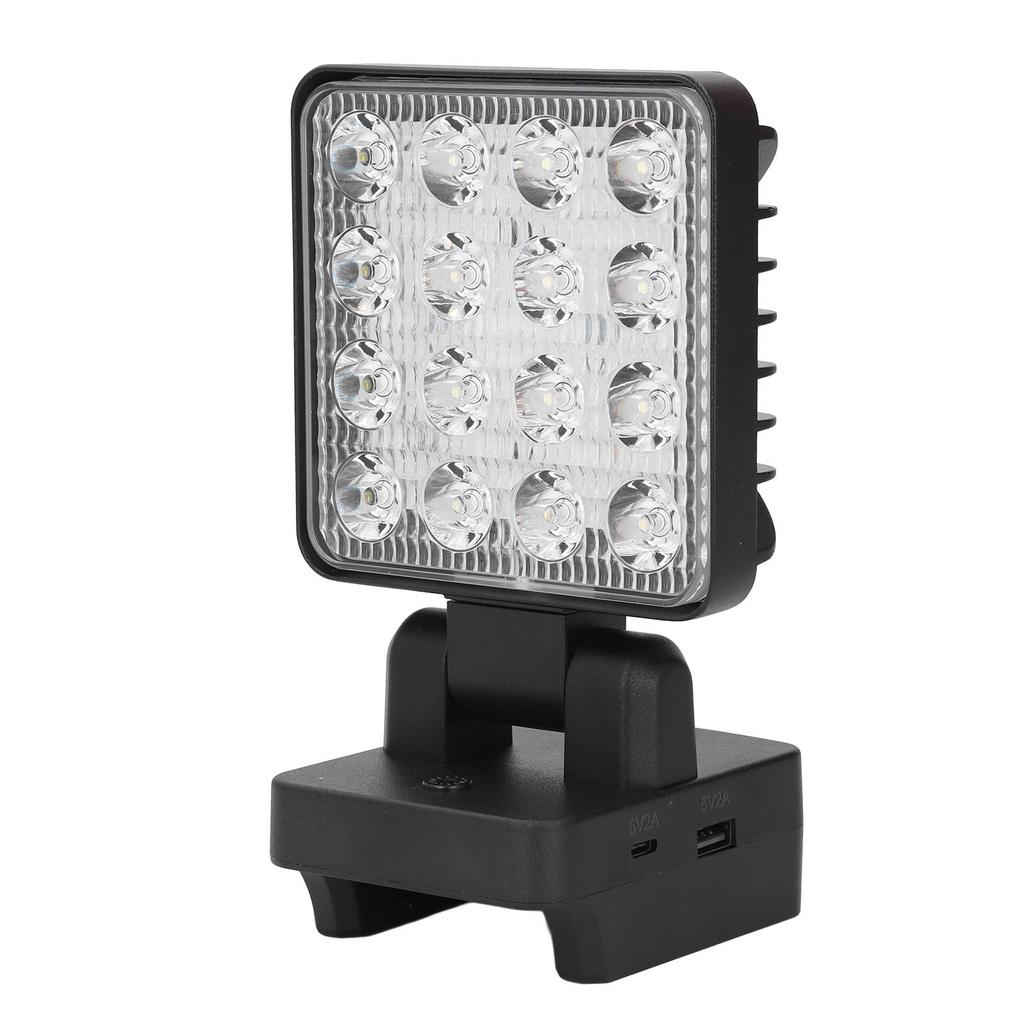 LED Work Light USB Type C 5V2A Output IP67 Water Proof Portable Lighting Lamp for Vehicle Repair Out