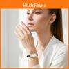 Montre rectangulaire française vintage pour femme à quartz pour un style bureau