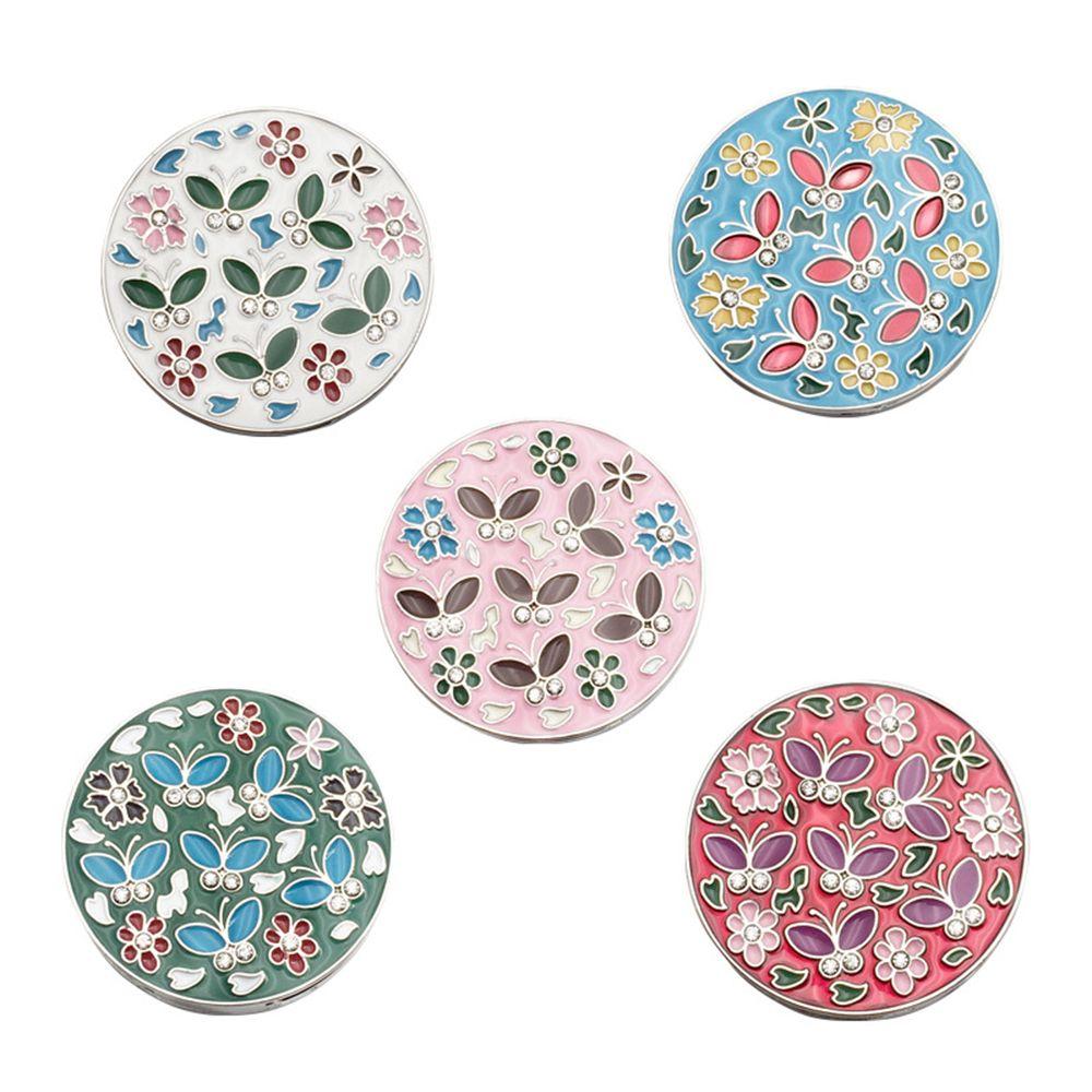 Metall Handtaschenorganizer Cloisonné Runder Tischhaken Innere Faltbare Taschenablage Mantelaufhänger