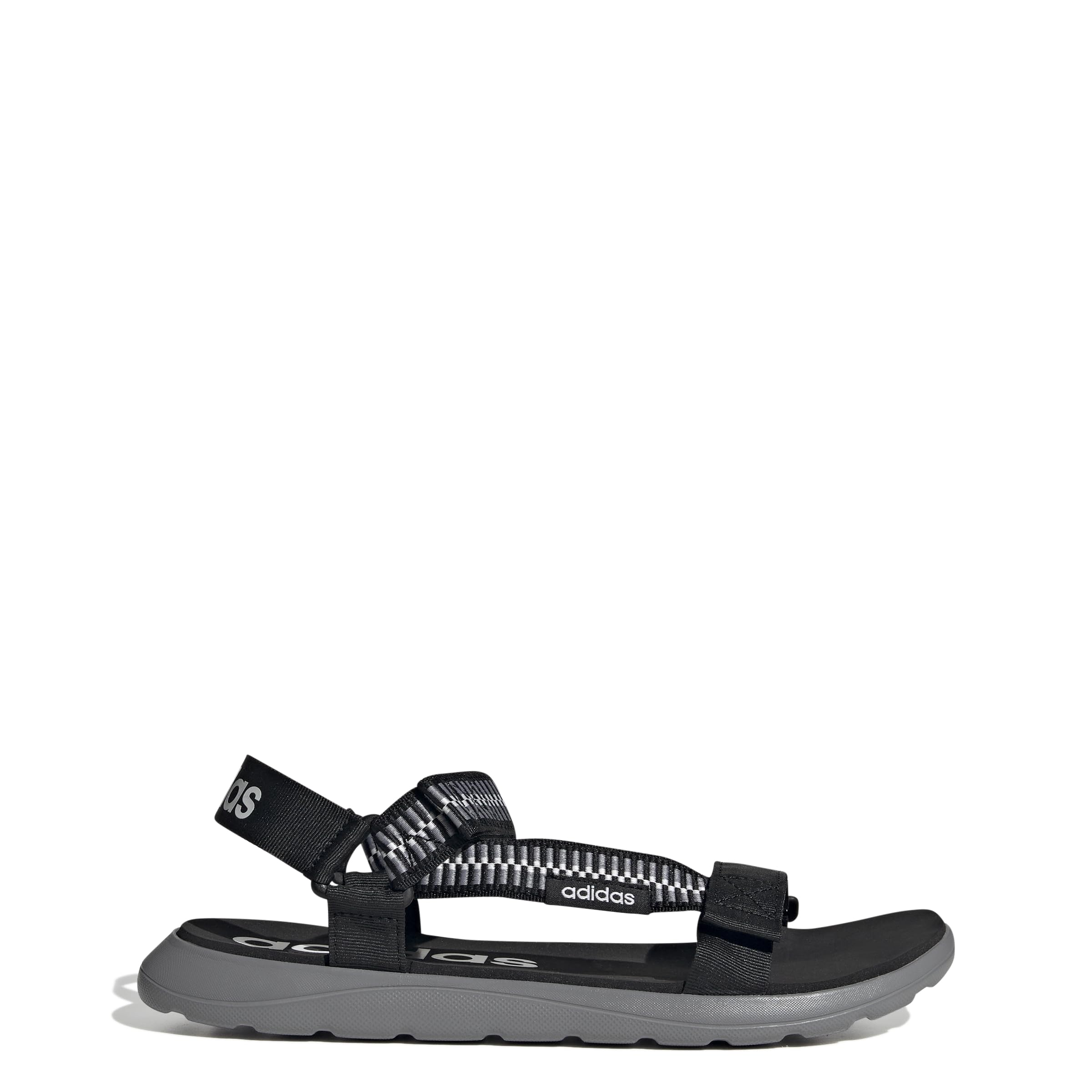 

Sports Sandals Comfort Sandals LVD02 Core Three cm [Adidas] Black/Dash Grey/Grey (GV8243) 27.5