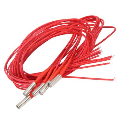 5 Adet Isıtıcı Kartuş DC 24V 40W Paslanmaz Çelik 6x20mm 3D Yazıcı için Aksesuar 1m 3.28ft