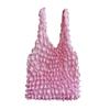 Large Capacity Bubble Stretch Bags Expansion Fold Pleated Flexible Elastic Bag Magic Multi Purpose Shopping Bag