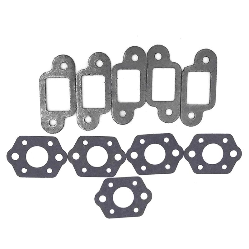 10pcs Replacement Practical Durably Muffler Carburetor Diaphragm Gasket Fit for 021 023 025 MS210 MS230 MS250 MS 210 230