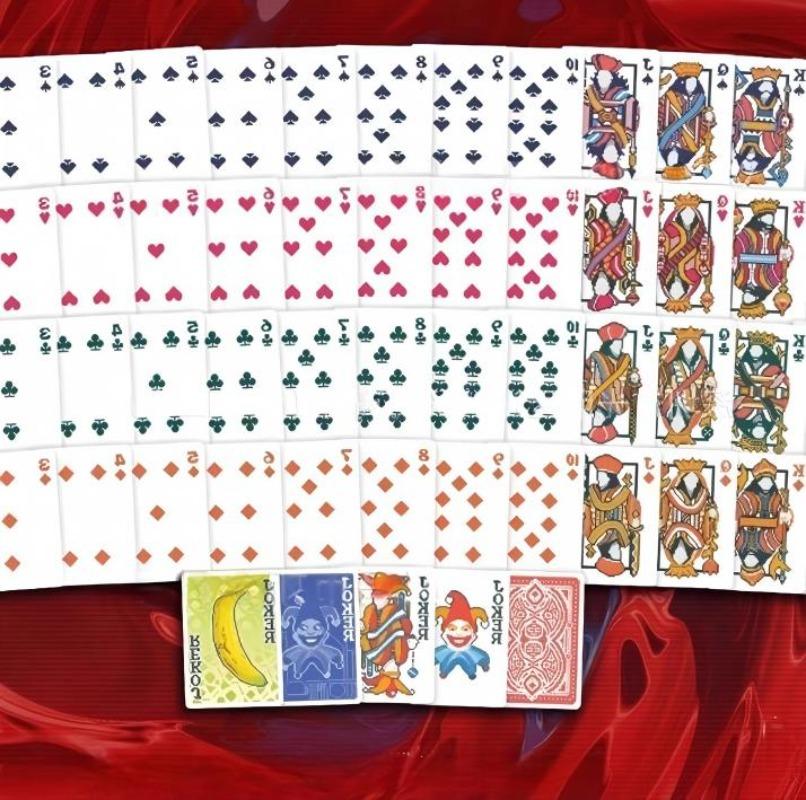 

Funny and Cute Mini Card Poker Game Super Small Gift Travel Toy Prank Props Balatro Playing Card Deck