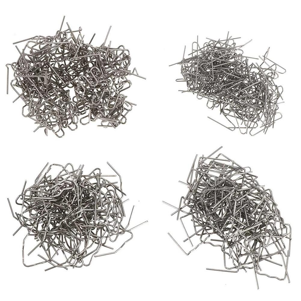 0.6M Type Welding Nail*200pcs Efficient 800PCS Hot Stapler Staples for Car Bumper Plastic Welding 4 Sizes Included