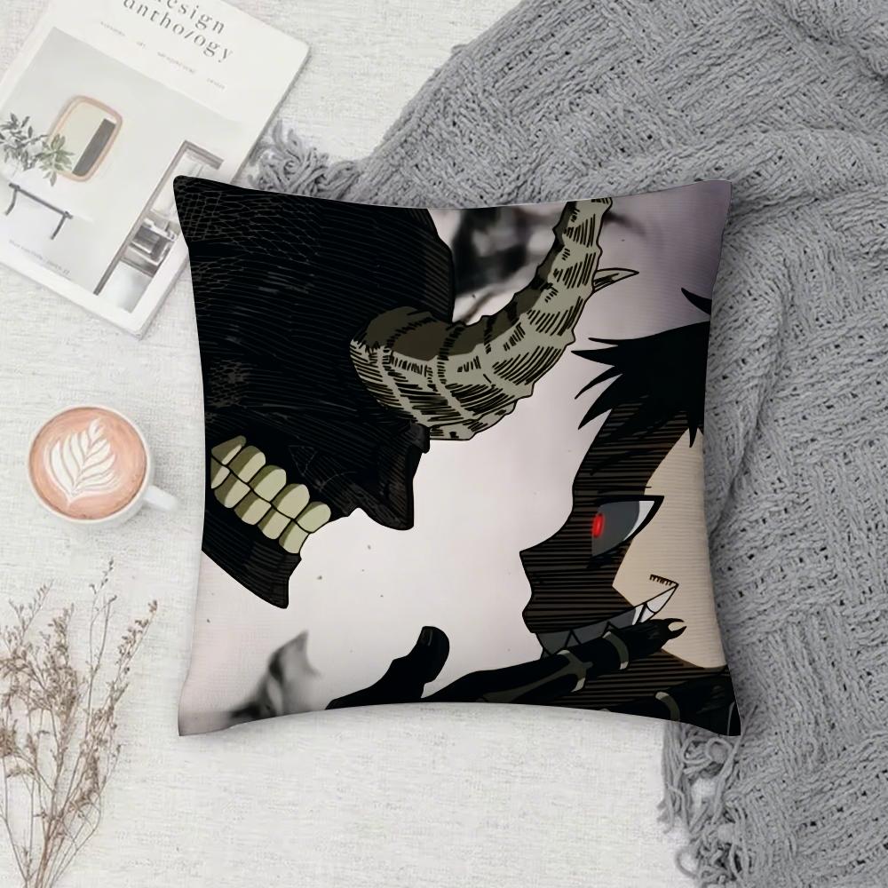 ANIME F-Fire COOL F-force Pillow Case Square Double-Sided Printing Short Plush Sofa Cushion Cover Bedroom Bedside Pillow
