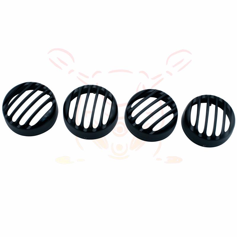 Compatible Front Turn Signal Light Cover for Harley Sportster 883/481/200 Series.