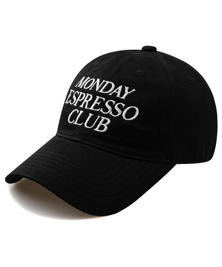 Wig Monday Espresso Club Washed Ball Cap - Black