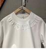 Herrenmode Kurzarm-T-Shirt, 2024 Trendiger lockerer Schnitt mit einfachem Druck.