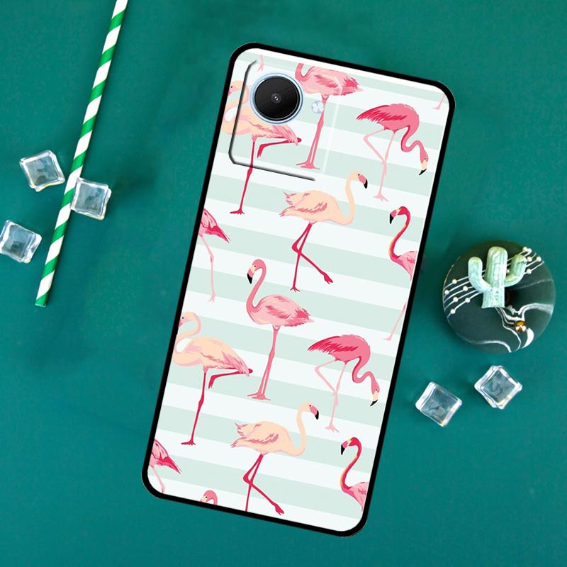 Flamingo For Realme 15 Pro GT7 GT6 10 11 12 13 14 Pro Plus C55 C71 C67 C63 C61 C53 C35 C65 C75 Case
