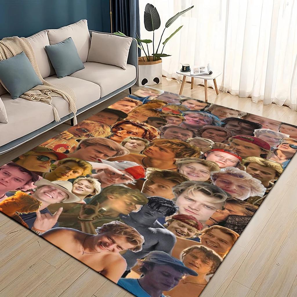 Rudy Pankow 27 Style New JJ Maybank Star Carpet Rug for Living Room Bedroom Home Sofa Decoration,Kids play Non-slip Floor Mat