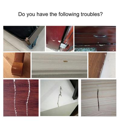 Wooden Furniture Scratch Repair Crayon Wood Floor Laminate Table Desk Scratches Touch-Up Paint Pen Wax Filler Putty Stick