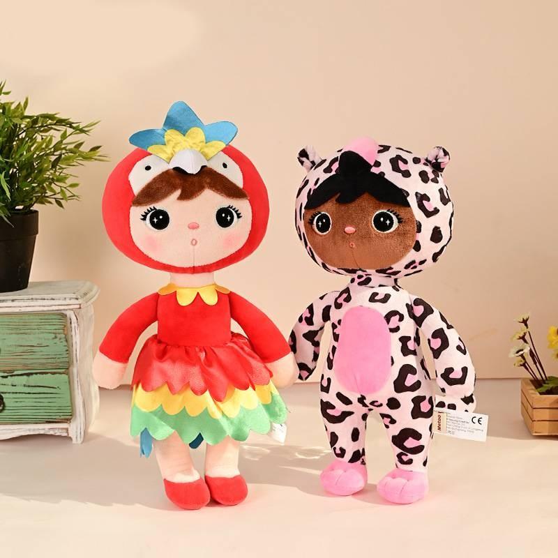 Metoo Keppel Plush Toy Rave Party Panther Macaw Doll Children Gifts Holiday
