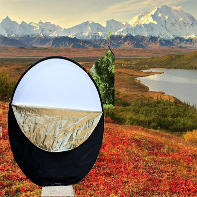 OLOEY 5-in-1 Foldable Oval Photography Reflector