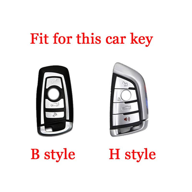 Car Remote Key Case Cover Shell Fob For BMW X3 X5 X6 F30 F34 F10 F20 G20 G30 G01 G02 G05 F15 F16 1 3 5 7 Series Auto Accessories OF8