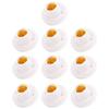 Fresh 10Pcs E27 Plastic Screw Lamp Holder Round Lamp Holder Bulb Socket Holder Adapter