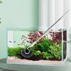 Yousheng Fish Tank Conch Brush Half Round Brush Head Corner Cleaning Long Handle Labor Saving Aquarium Seahorse Brush for Aquarium