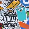 50 adesivi Java Internet programmatore fai da te valigia laptop chitarra decalcomanie per auto