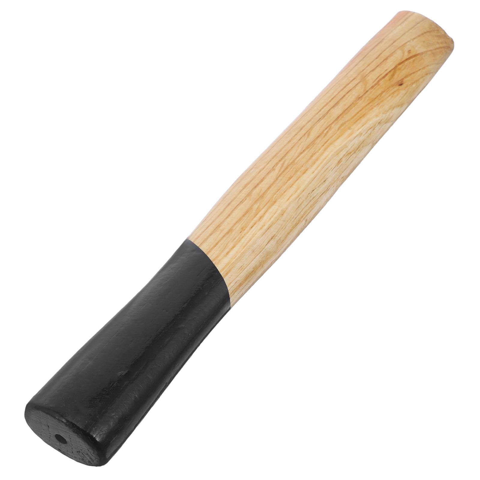 

Oval Eye Wooden Hammer Handle Smooth Surface Replacement Accessory for Multipurpose Hammer Masonry Woodworking Repair Handle