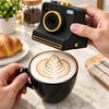 Coffee Sculpture Desk Ornament, Artistic Tabletop Decor for Home and Cafe
