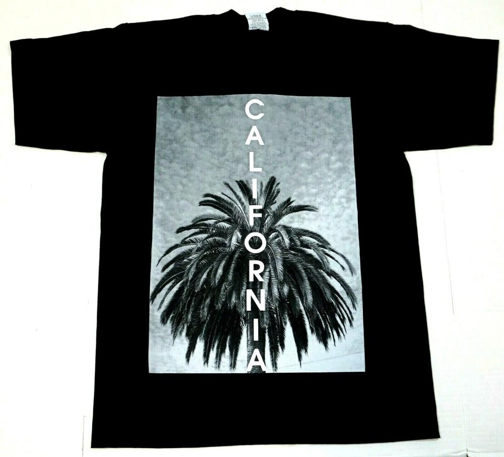 California T-shirt Cali Palm Tree Urban Streetwear Men's Tee 100% Cotton New Unisex T-Shirt