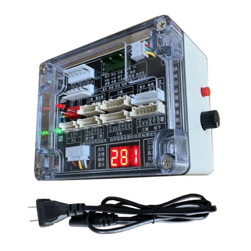 HVAC Fan Motor Analyzers Tool With Short Circuit Protections And Adjustable Speed Control For 3 Wire 5 Wire Systems