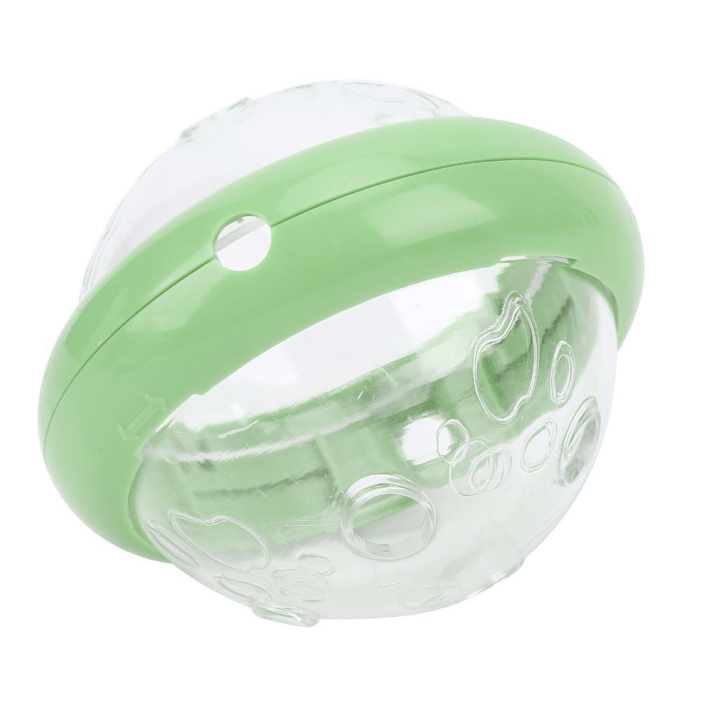 Flying Saucer Shaped Leakage Food Toy Bite Tough Interactive Chew Toy Brain Training