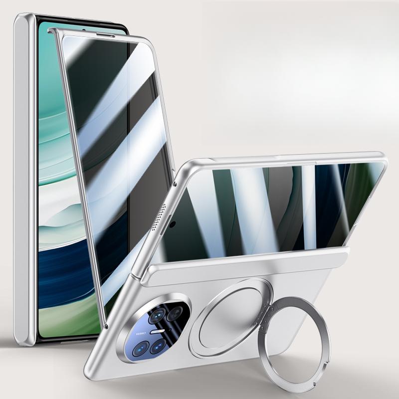 Applicable To Huawei Matex6 Phone Case Film Integrated HUAWEI Rotating Bracket Magnetic Full Cover Hinge Matte Shell