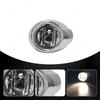 Chrome Cover Car Fog Lamp Day Time Running Light DRL For Ford Focus 3 2012 2013 2014 Focus With Switch Wires