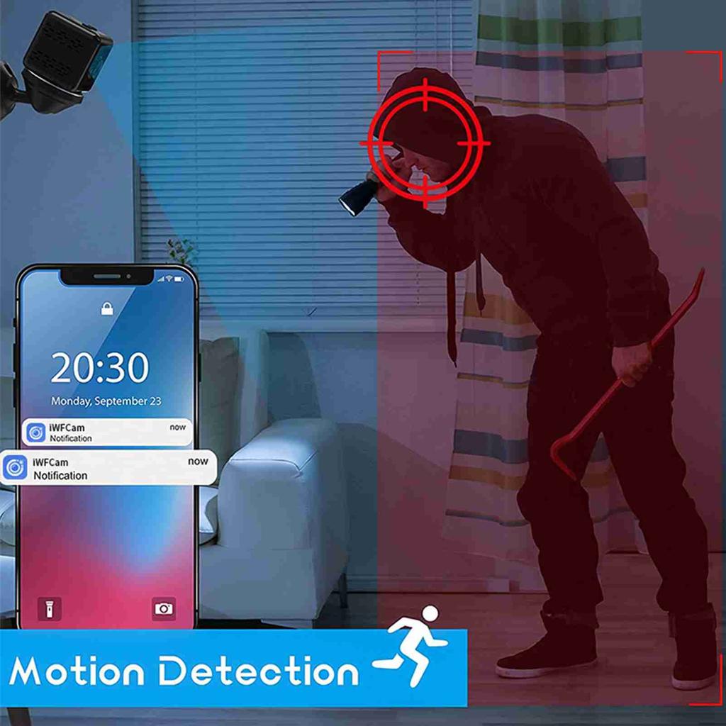 Wireless Security Camera Infrared Night   Motion Detection with Mount for Home