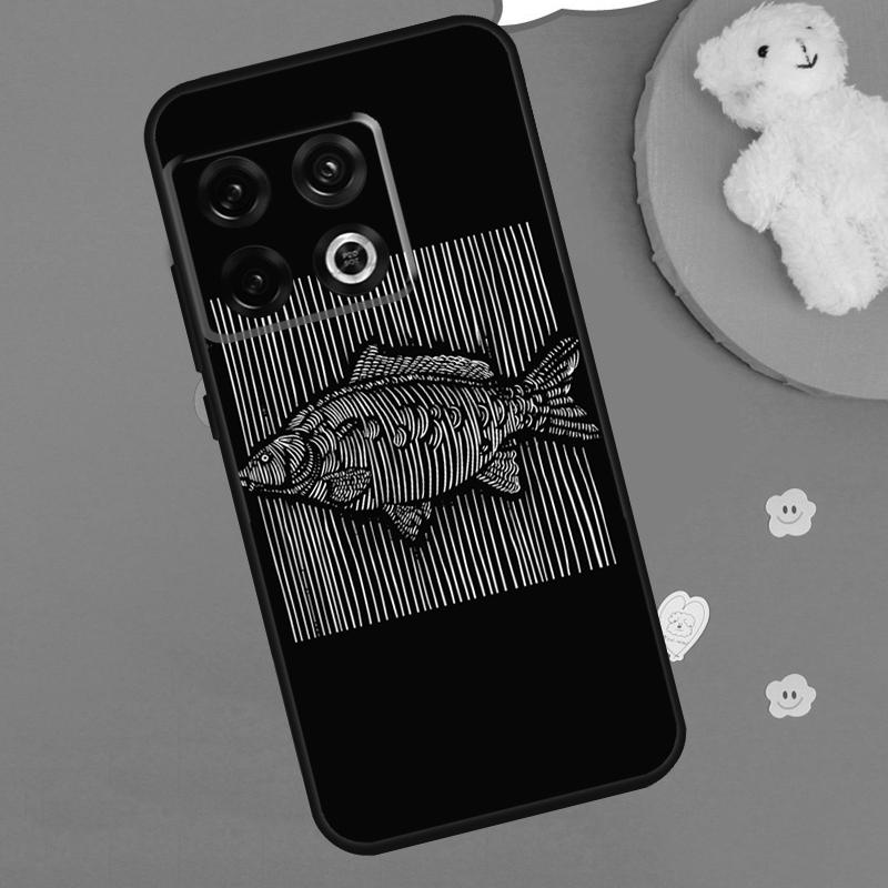 Carp Fish Fishing Rod Hook Case For OnePlus 15 13 12 11 13T 13R 12R 10R 10T 8T OnePlus Nord 5 CE 4 3 Lite N20 N30 Funda