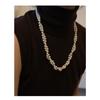 Womens Pearl Necklace Long Layered Sweater Chain Elegant Cheongsam Winter