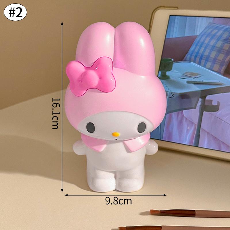  Pen Holder Creative Cartoon Anime  Pen Box Desktop Storage Pen Bag Makeup Brush Storage Container Student Box