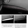 Betterhumz For Mazda 3 Axela 2010-2013 Made of Alcantara Co-pilot Dashboard Trim Stickers Car Trument Interior Accessories