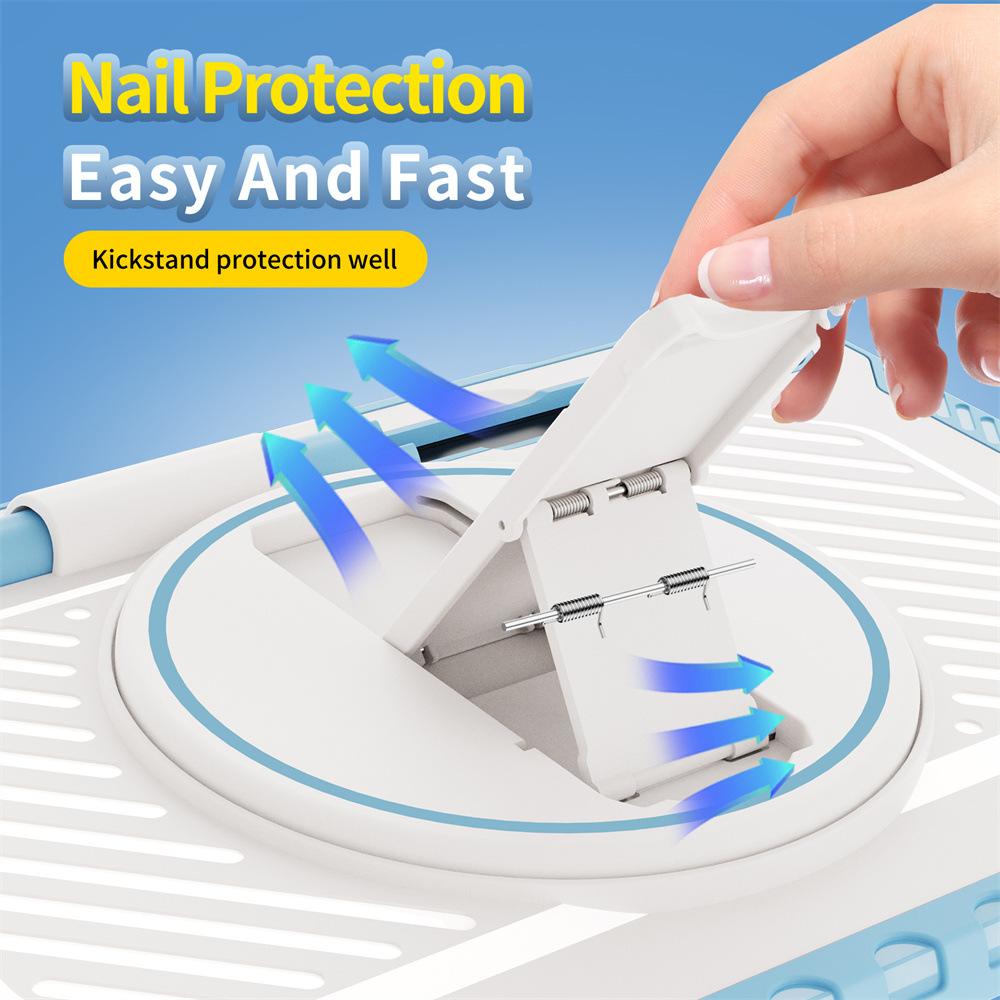 Suitable for Samsung Tablet Protective Case S7+ S7FE S8plus S9FE S9+ S10plus with Rotating Stand A11plus