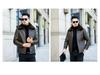 Men's Winter Casual Lapel Leather Jacket with Plus Velvet, Suitable for Middle-aged and Elderly.