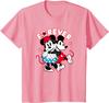 Hot Fashion Unisex Mickey Mouse Minnie Mouse Love Forever Valentine’s T-Shirt S-4XL Four Seasons