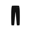 Fila FW22 Logo Print Straight Leg Cuffed Casual Sports Pants Men Bottoms Black F51M247606F-BK