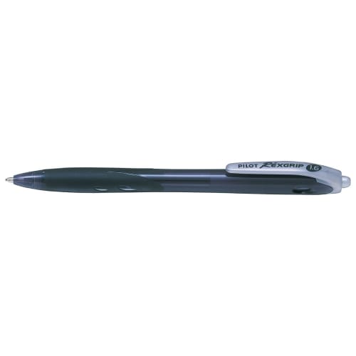Pilot oil-based ballpoint pen Rexgrip 1.6 black 10 pieces BRG100BB10B