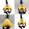 Bill Cipher Cartoon Soft Plush Toy Doll Collectible Gift For Kids 28cm
